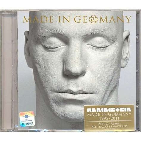 Made In Germany 1995 2011 Till Lindemann By Rammstein Cd With