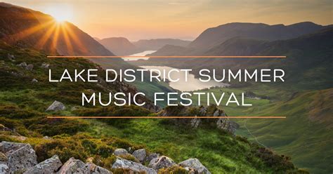 Lake District Summer Music Festival