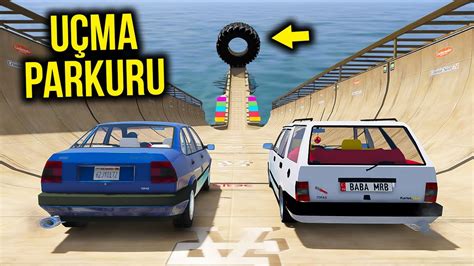 Eski Ucuz Arabalar Uçma Parkurunda Örümcek Abi ile GTA 5 YouTube