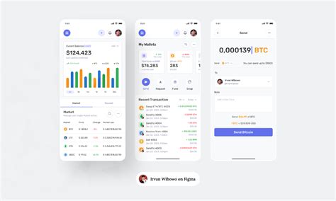 Cryptomark Wallet Finance App Figma