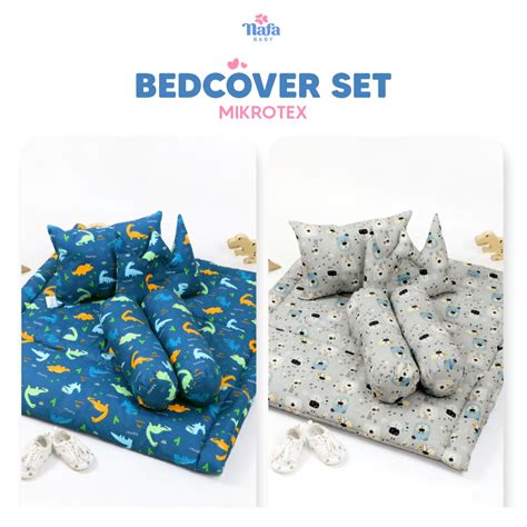 Jual Nafa Baby Bedcover Bayi Dan Bantal Guling Mikrotex New