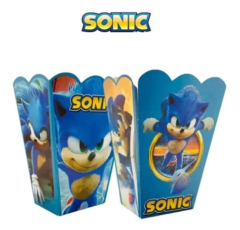 Busca Cajas Para Palomitas Sonic Pz Aguinaldo Fiesta Cumpleanos A La