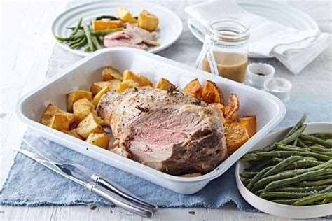 Rosemary And Garlic Roast Lamb