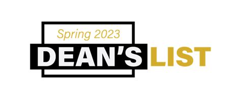 Deans List Spring 2023 West Virginia State University