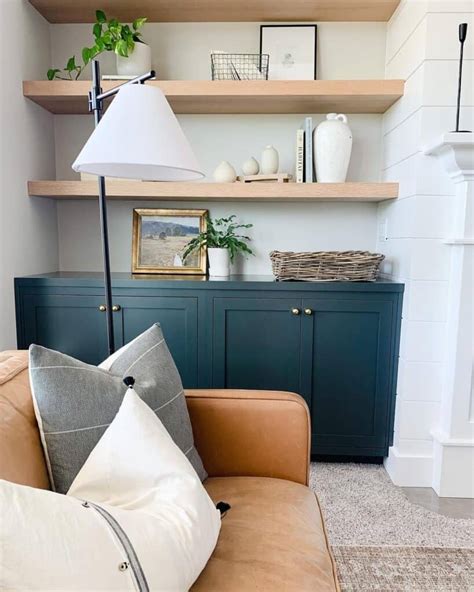 Floating Shelves In Living Room Nook Soul Lane