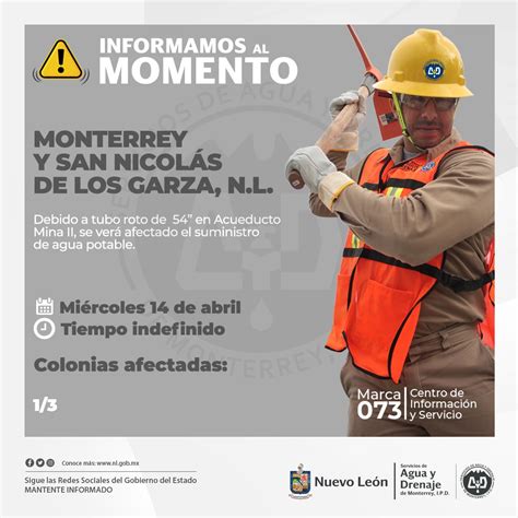 Agua Y Drenaje Mty On Twitter Aydinforma