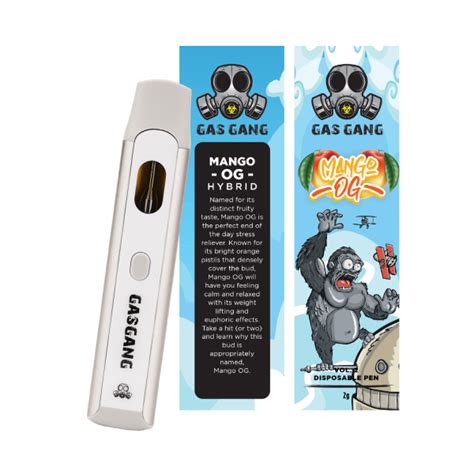 Buy Gas Gang Mango Og Disposable Pen Online Budexpressnow