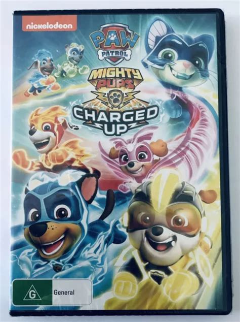 PAW PATROL MIGHTY Pups Charged Up DVD NEW SEALED Region 4 Aus