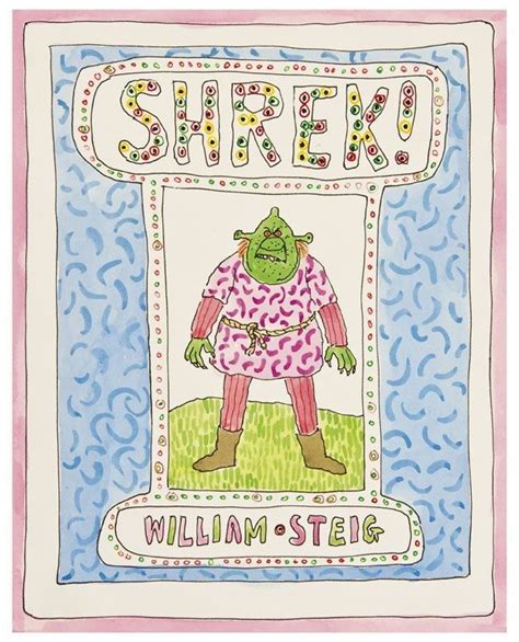 Shrek By William Steig Book Cover Art Nostalgic Books Book Art