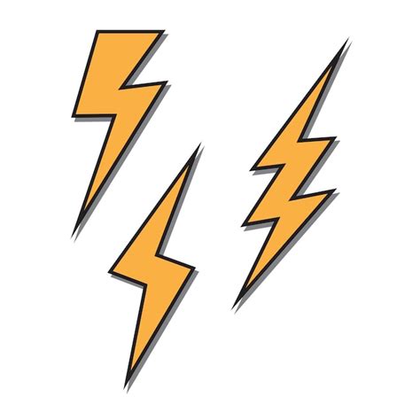 Premium Vector Lightning Bolt