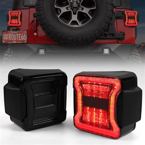 Dkmght Luces Traseras Led Para Jeep Wrangler Jk Jku