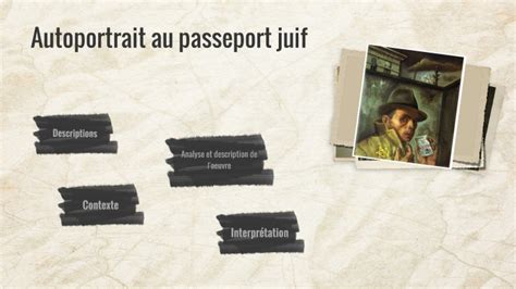 Félix Nussbaum autoportrait au passeport juif by Berat IBLIKER on Prezi