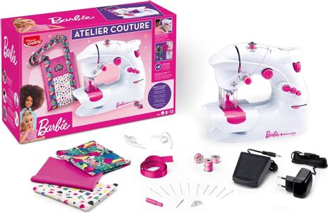 Maped Creativ Atelier Couture Machine à Coudre Barbie avec 4