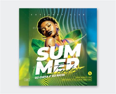 15 Best Summer Party Flyer Templates • Psd Design