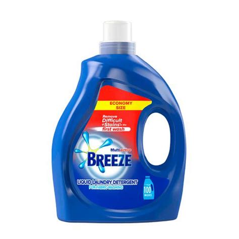 Breeze Liquid Multiactive 5 L 66 Loads Laundry Supplies