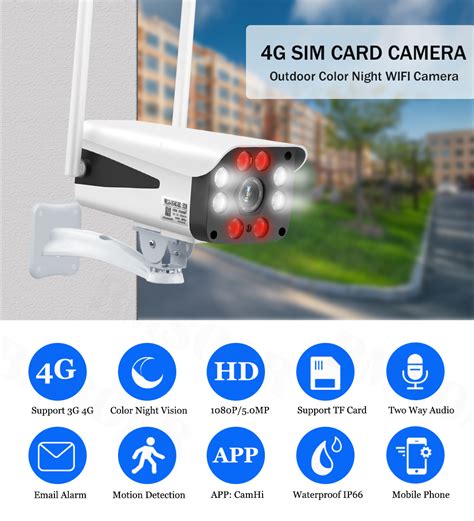 China 3g 4g Sim Card Security Camera Cctv 5mp Hd Wifi Ip Camera Outdoor