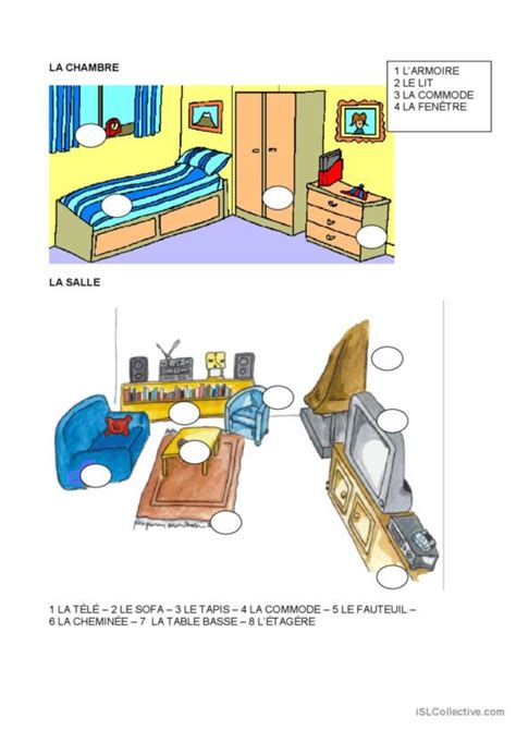 Meuble Fran Ais Fle Fiches Pedagogiques Pdf Doc