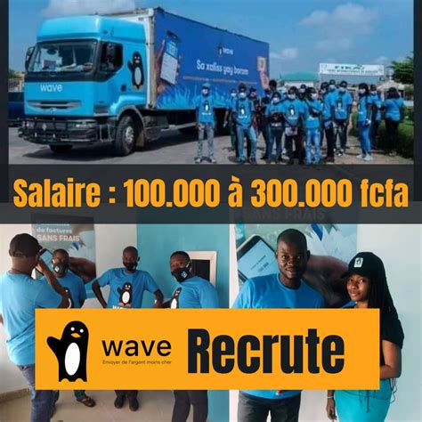 Wave Recrute Plusieurs Jeunes Salaire 100000f Cfa à 300000f Cfa