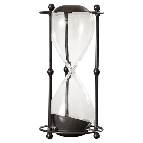 Three Posts Hourglass In Stand Decor Hourglass Picture Props