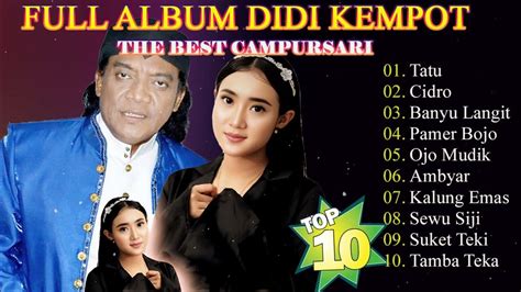 Didi Kempot Album Kenangan 2023 Dangdut Lawas Best Songs Greatest