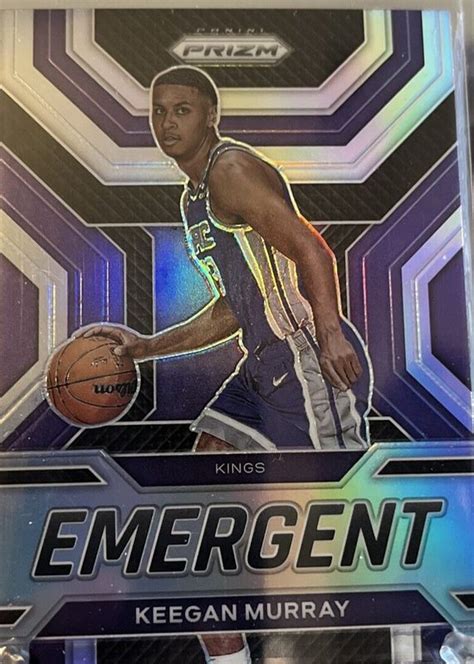 Keegan Murray 2022 Prizm 8 Emergent Silver Price Guide Sports Card