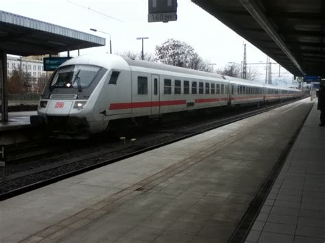 Einfahrt Des Ic 2430 Am 05januar 2013 Von Leipzig Hbf Nach Oldenburg