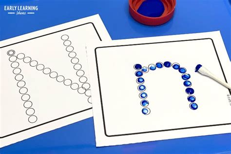 Learning Letters With Fine Motor Activities