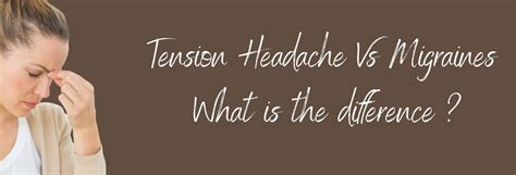 Tension Headache Vs Migraines What Is The Difference Migraine Helps