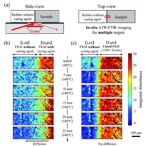 A Schematics Of The In Situ Atr Ftir Imaging Of Heating Multiple Download Scientific Diagram