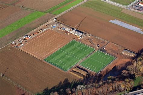 Binzen Von Oben Neubau Der Sportplatzanlagen In Binzen Im Bundesland