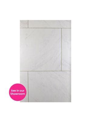 Calacatta Gold Matt Marble Effect Rectified Porcelain Floor Tile