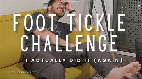 Foot Tickle Challenge Rev In The Hilarity Trials Thrice Tested My Feet Vs Art Words And A