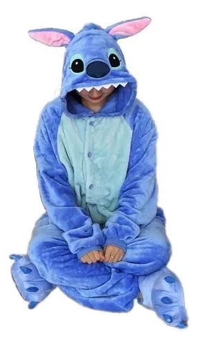 Pijama Y Disfraz De Stitch Niño Y Adulto Animales Kigurumi Cuotas sin