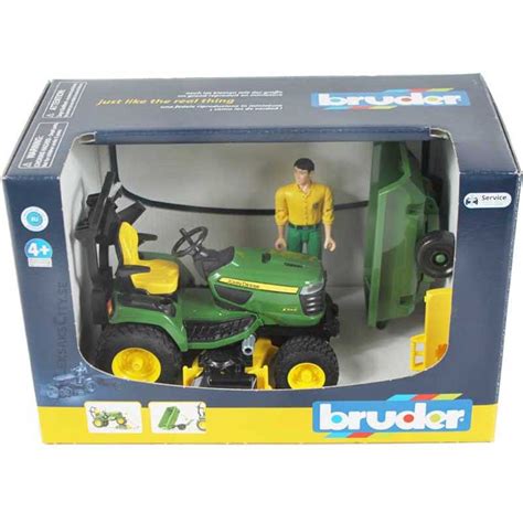 K P Bruder John Deere Tr Dg Rdstraktor X Sl Pvagn Figur