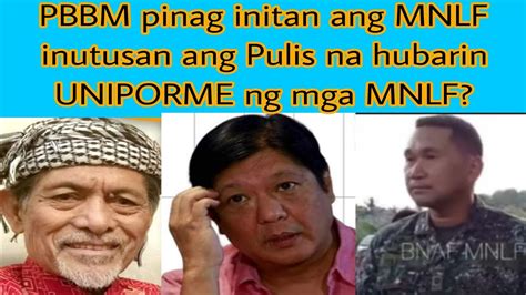 MNLF Ginagalit Ni PBBM Para Magprovoke Ng AWAY Para Sa Martial Law