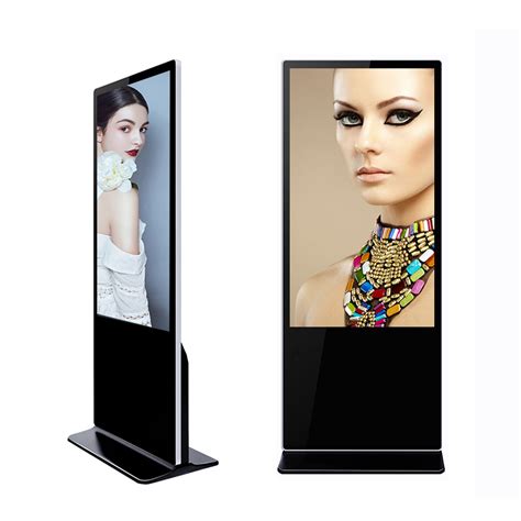 OEM ODM 43 Inch LCD Digital Signage Touch Screen Kiosk Advertising