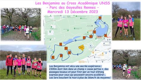 Les Benjamins Au Cross Acad Mique Unss