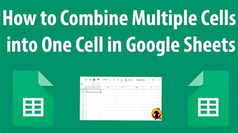 How To Combine Multiple Cells Into One Cell In Google Sheets YouTube