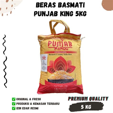 Jual Beras Basmati Kg Sella Premium Rice India Beas Nasi Kebuli Arab