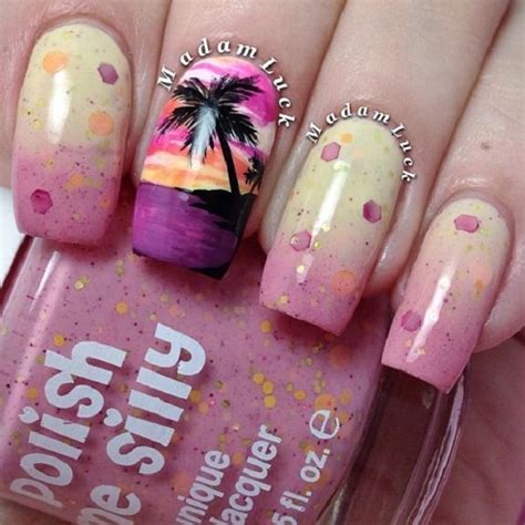 Palm Tree Nail Art Ideas Nenuno Creative