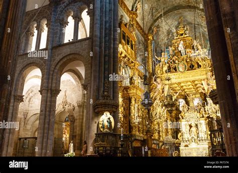 Cattedrale Di Santiago De Compostela Interior Immagini E Fotografie