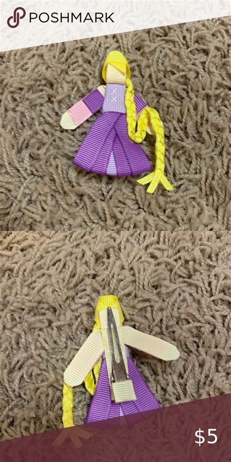 Blondie Disneys Princess Rapunzel Clip In Girls Hair Accessories