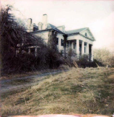 Polaroid Of The Once Abandoned Selma Plantation Mansion Flickr