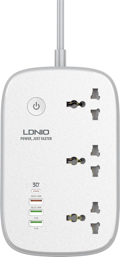 Ldnio Wifi Smart Power Strip With Ac Outlets Pd Qc And