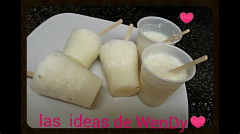 Paletas De Leche Con Coco Doovi