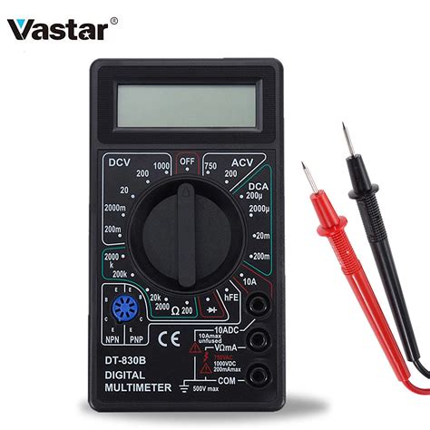 Multimeters Dt B Lcd Digital Multimeter Ammeter Ac Dc V