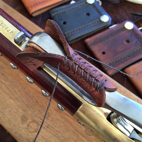 Leather Lever Wrap Black Ricochet Roys Old West