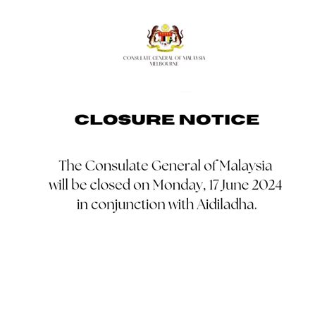 Consulate General Of Malaysia Melbourne Melbourne Vic