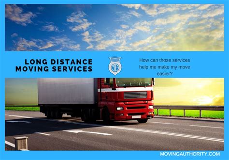 Long Distance Moving Services | Moving Authority