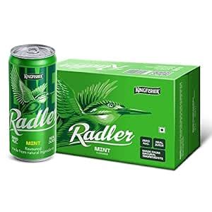 Kingfisher Radler Mint Non Alcoholic Malt Drink Pack Of 24 X 300